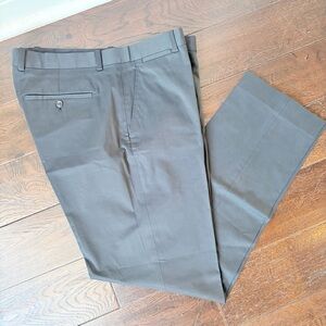Theory Mid Rise Flat Front Trousers